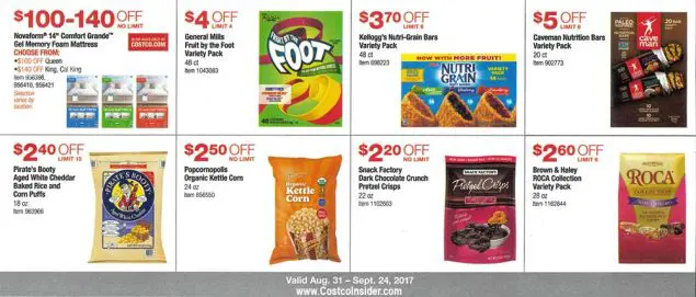 Costco September 2017 Coupon Book Page 11