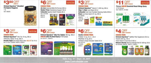 Costco September 2017 Coupon Book Page 17