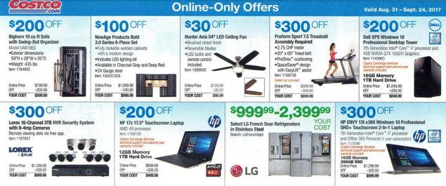 Costco September 2017 Coupon Book Page 19