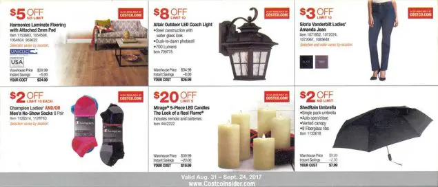 Costco September 2017 Coupon Book Page 5