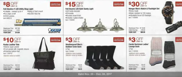 Costco December 2017 Coupon Book Page 4