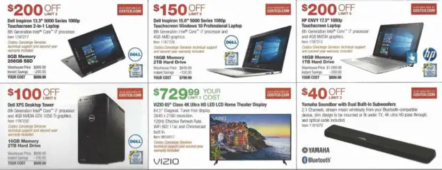 Costco December 2017 Coupon Book Page 8