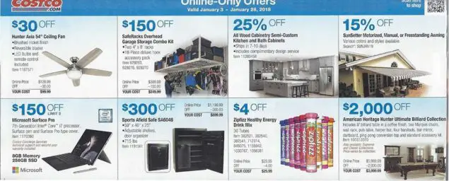 January 2018 Costco Coupon Book Page 18
