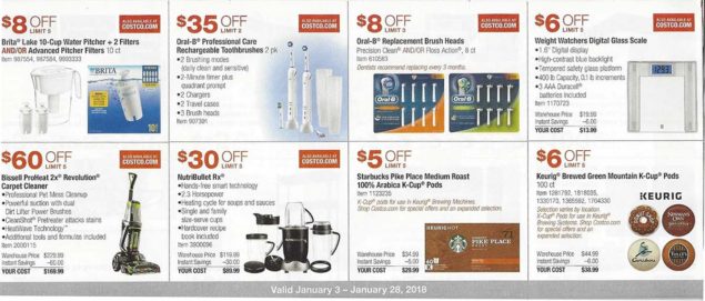 January 2018 Costco Coupon Book Page 7