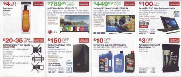 January 2018 Costco Coupon Book Page 8