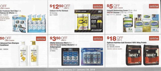 January 2018 Costco Coupon Book Page 9