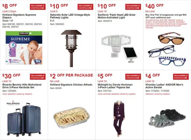 Costco Coupon March 2018 Page 1