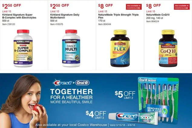 Costco Coupon March 2018 Page 14