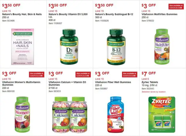 Costco Coupon March 2018 Page 17