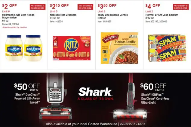 Costco Coupon March 2018 Page 7