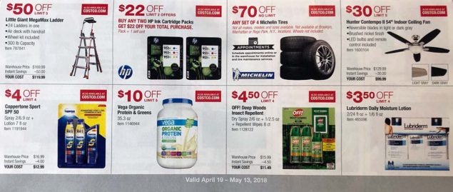 April 2018 Costco Coupon Book Page 12