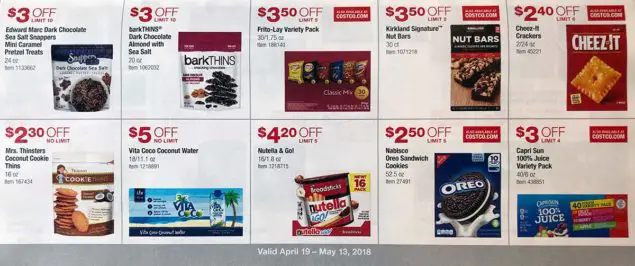 April 2018 Costco Coupon Book Page 14