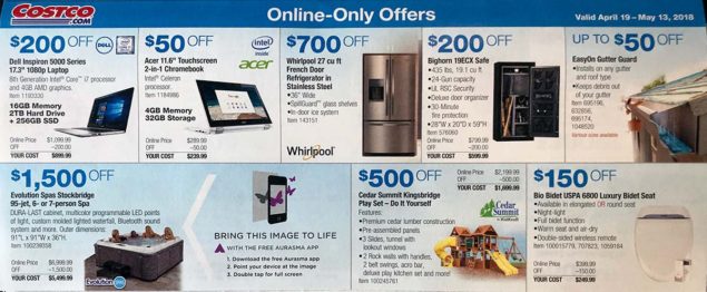 April 2018 Costco Coupon Book Page 20