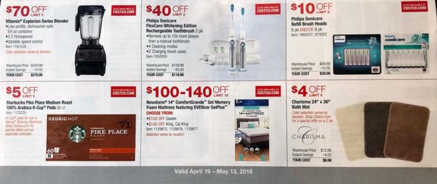 April 2018 Costco Coupon Book Page 8