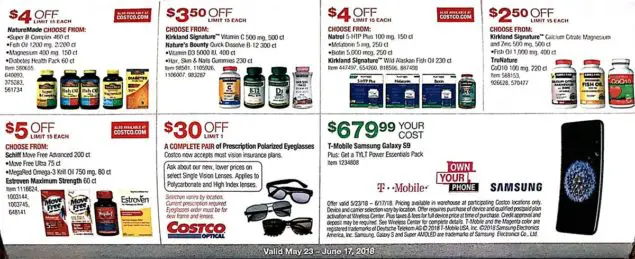 Costco Coupons May 2018 Page 20