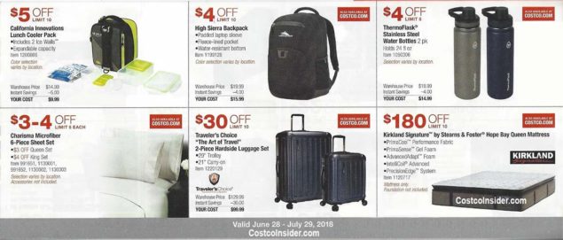 Costco Coupons July 2018 Page 8