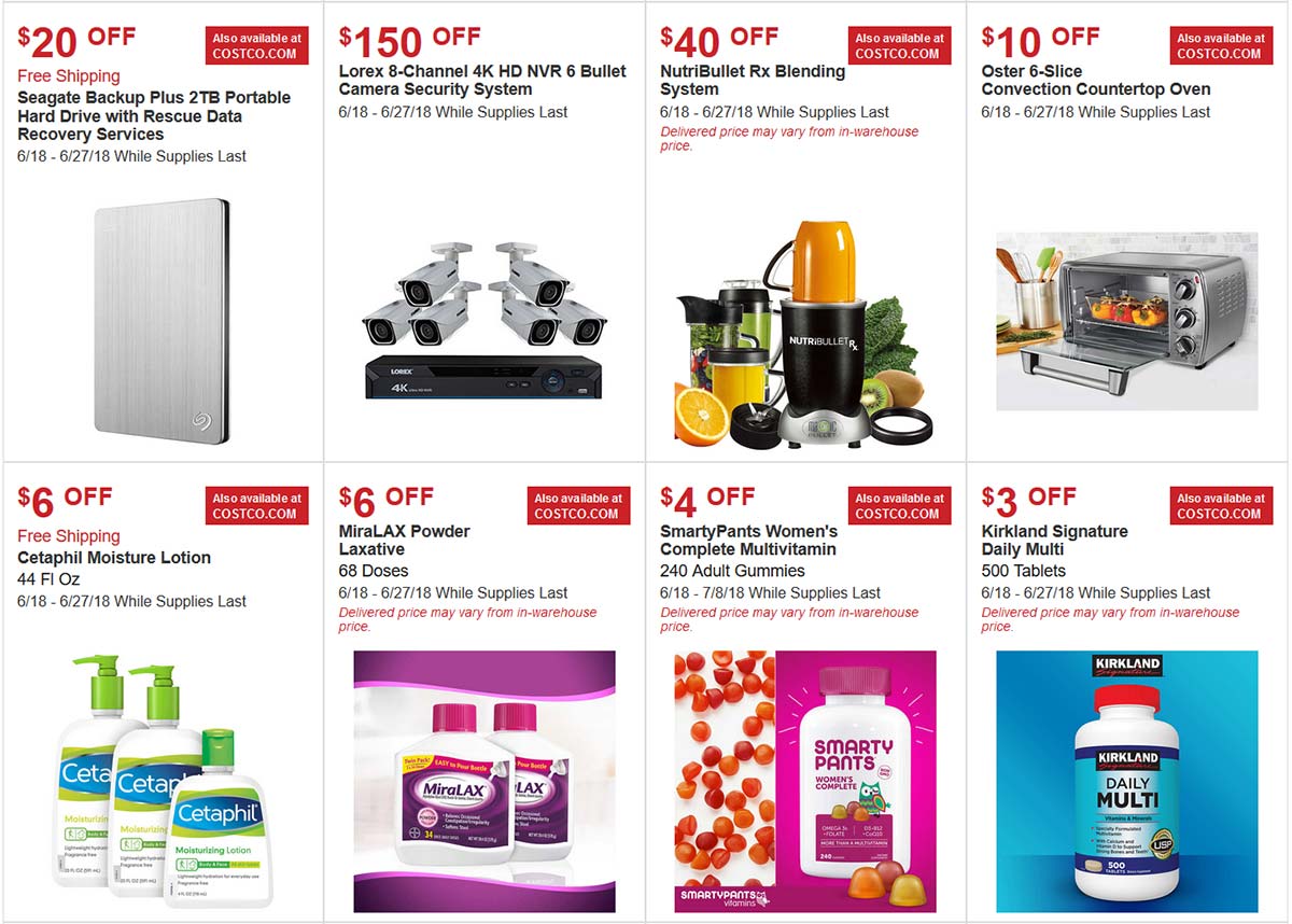 Costco June 2018 Hot Buys Page 2