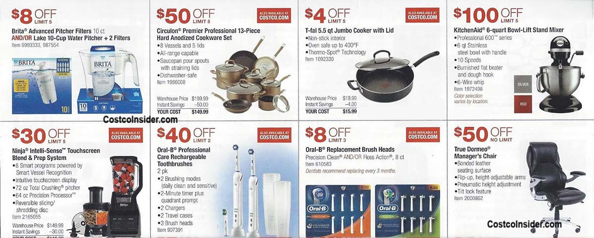 Costco August 2018 Coupon Book Page 12
