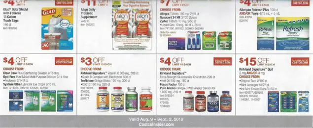 Costco August 2018 Coupon Book Page 21