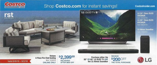 Costco August 2018 Coupon Book Page 7