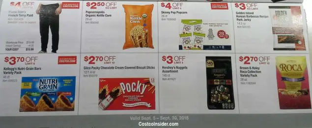 Costco September 2018 Coupon Book Page 17