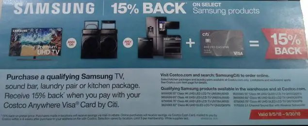 Costco September 2018 Coupon Book Page 7