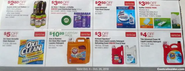 Costco October 2018 Coupon Book Page 16