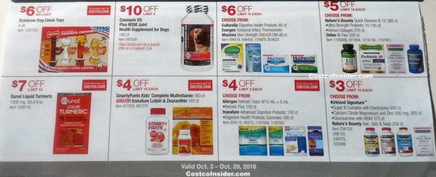 Costco October 2018 Coupon Book Page 18