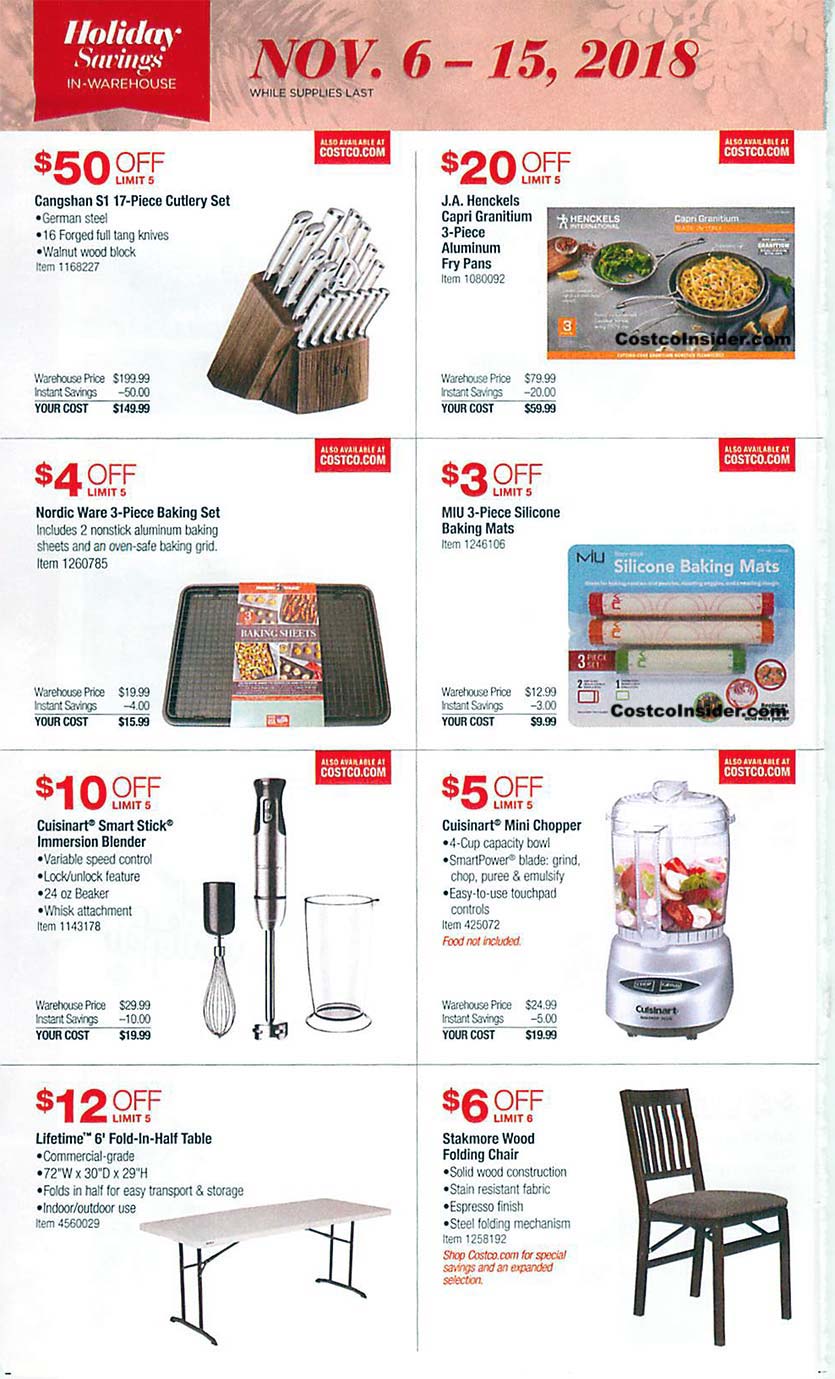 Costco Black Friday 2018 Ad Costco Insider