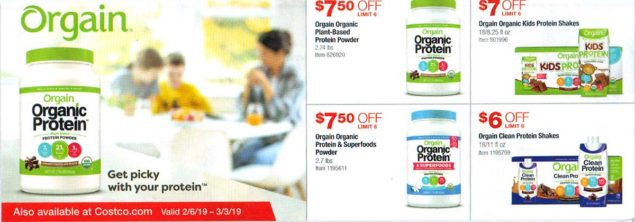 Costco February 2019 Coupon Book Page 1