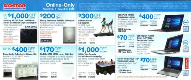 Costco February 2019 Coupon Book Page 7