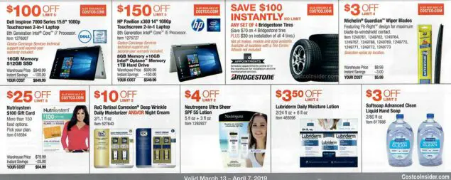 Costco March 2019 Coupon Book Page 12