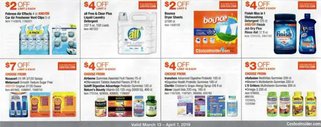 Costco March 2019 Coupon Book Page 20