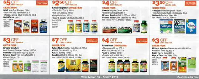 Costco March 2019 Coupon Book Page 21