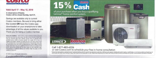 April 2019 Costco Coupon Book Page 1