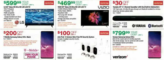Costco August 2019 Coupon Book Page 10