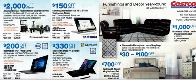 Costco August 2019 Coupon Book Page 25