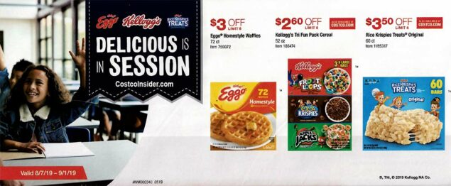 Costco August 2019 Coupon Book Page 3