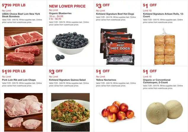 Costco August 2019 Hot Buys Page 1