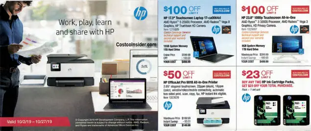 Costco October 2019 Coupon Book Page 3
