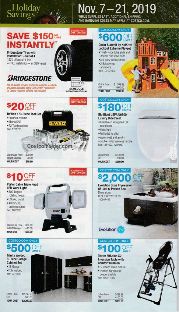 Costco Black Friday Ad 2019 Page 9