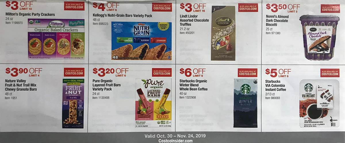 Costco November 2019 Coupon Book Costco Insider