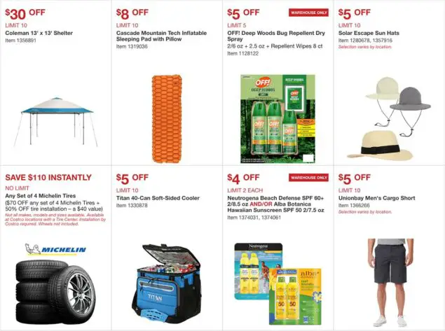 Costco April 2020 Coupon Book Page 1