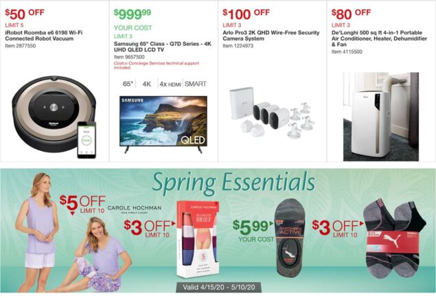 Costco April 2020 Coupon Book Page 4