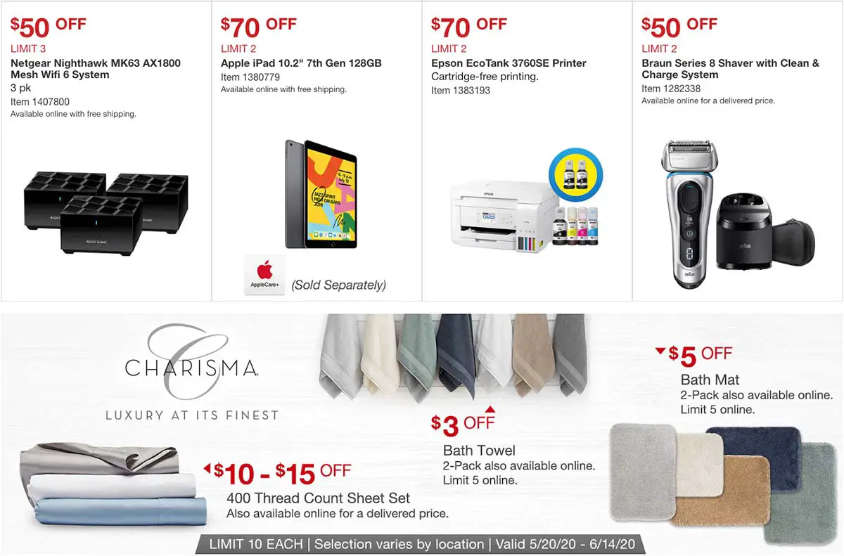 Costco May 2020 Coupon Book Page 3