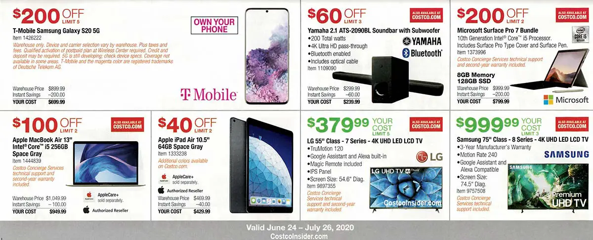 Costco July 2020 Coupon Book Page 10