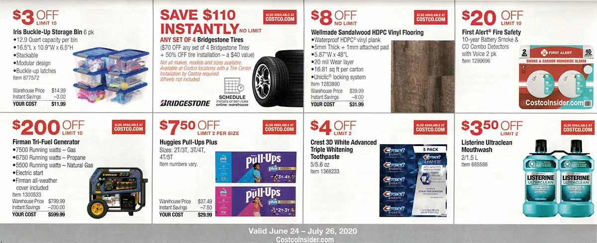 Costco July 2020 Coupon Book Page 14