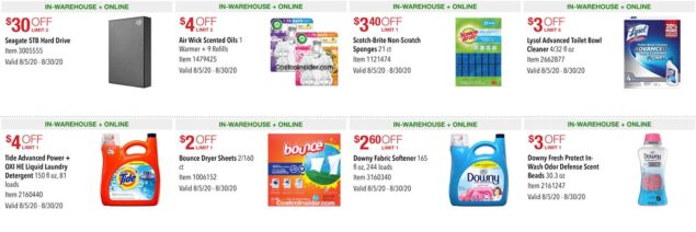 Costco August 2020 Coupon Book Page 3