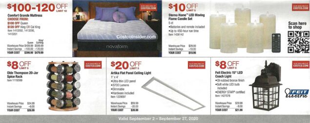 Costco September 2020 Coupon Book Page 12