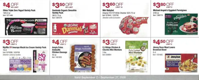 Costco September 2020 Coupon Book Page 20